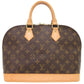 LOUIS VUITTON Handbag M51130 Monogram canvas Brown Monogram Alma