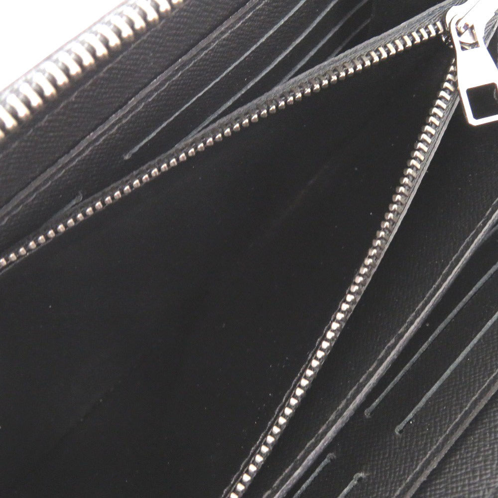 LOUIS VUITTON Long Wallet Purse M61698 Monogram Eclipse black Zip Around Monogram Eclipse Zippy XL unisex(Unisex) Used Authentic