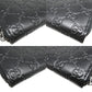 GUCCI Long Wallet Purse 307987 leather black Zip Around Guccisima unisex(Unisex) Used Authentic