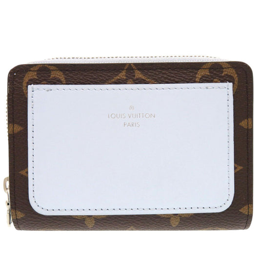 LOUIS VUITTON Bifold Wallet M11778 Monogram canvas Washed Blue Monogram Portefeuille Lou Women Used Authentic