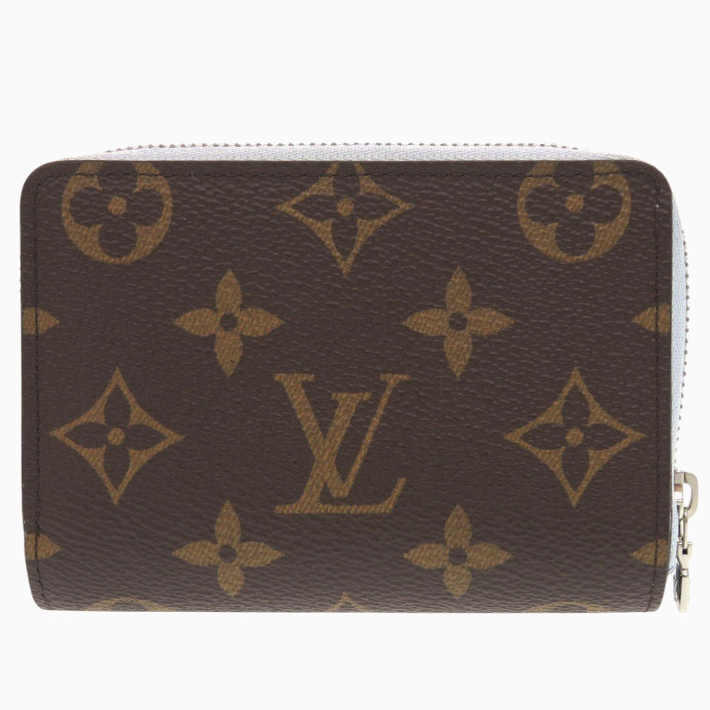 LOUIS VUITTON Bifold Wallet M11778 Monogram canvas Washed Blue Monogram Portefeuille Lou Women Used Authentic
