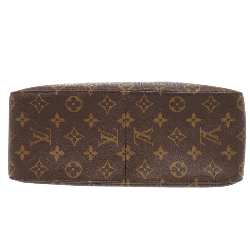 LOUIS VUITTON Shoulder Bag M51145 Monogram canvas Brown Monogram LoopingGM Women Used Authentic