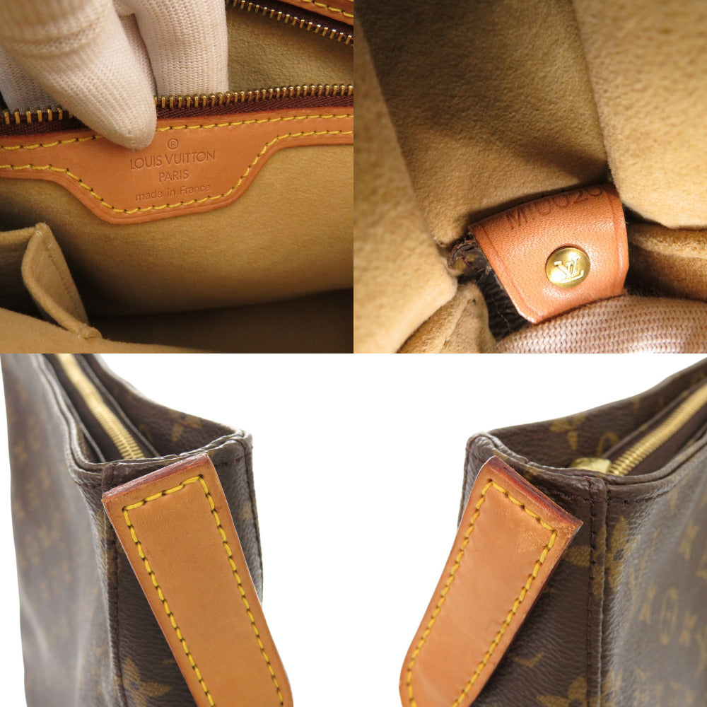 LOUIS VUITTON Shoulder Bag M51145 Monogram canvas Brown Monogram LoopingGM Women Used Authentic