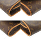 LOUIS VUITTON Shoulder Bag M51852 Monogram canvas Brown Monogram Pochette Twin GM Women Used Authentic