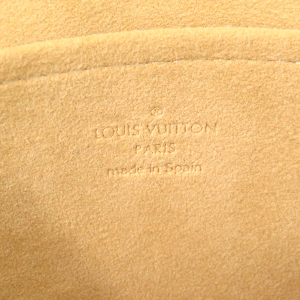 LOUIS VUITTON Shoulder Bag M51852 Monogram canvas Brown Monogram Pochette Twin GM Women Used Authentic
