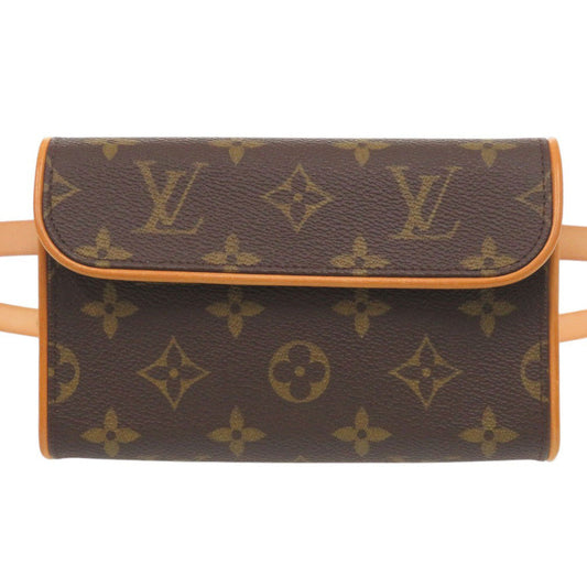 LOUIS VUITTON Waist bag M51855 Monogram canvas Brown Monogram Pochette Florentine Women Used Authentic