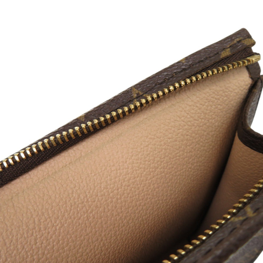 LOUIS VUITTON Clutch bag M41438 Monogram canvas Brown World Tour Monogram posh toilette unisex(Unisex) Used Authentic