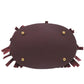 BURBERRY Shoulder Bag Suede, Leather Bordeaux One Shoulder Bag PRORSUM Fringe Women Used Authentic