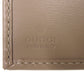 GUCCI Bifold Wallet 795060 leather Brown GG Shadow Medium Wallet Women Used Authentic