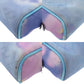 FENDI business bag 7N0116 Fabric , Calfskin Light blue Zucca Pattern Marble FF Logo Pouch unisex(Unisex) Used Authentic