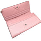 FENDI Long Wallet Purse 8M0251 leather pink Continental wallet