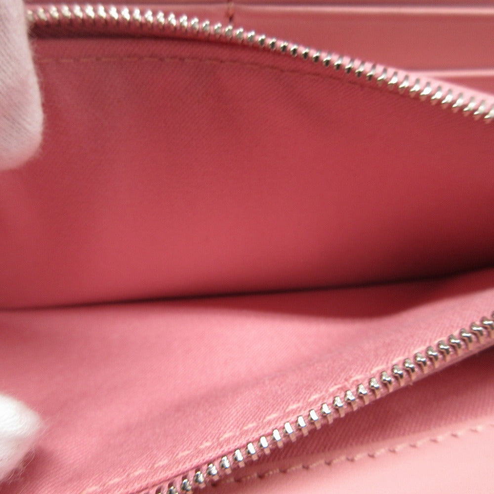 FENDI Long Wallet Purse 8M0251 leather pink Continental wallet