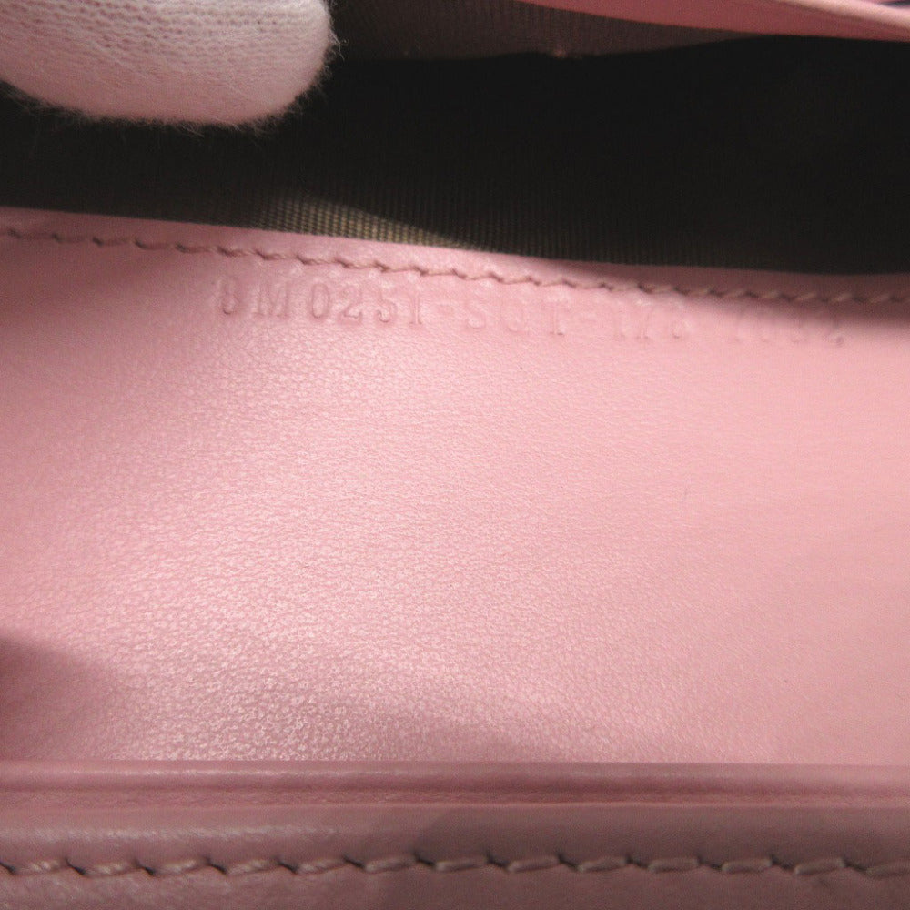 FENDI Long Wallet Purse 8M0251 leather pink Continental wallet