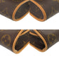 LOUIS VUITTON Shoulder Bag M51854 Monogram canvas Brown Monogram Pochette Twin PM Women Used Authentic
