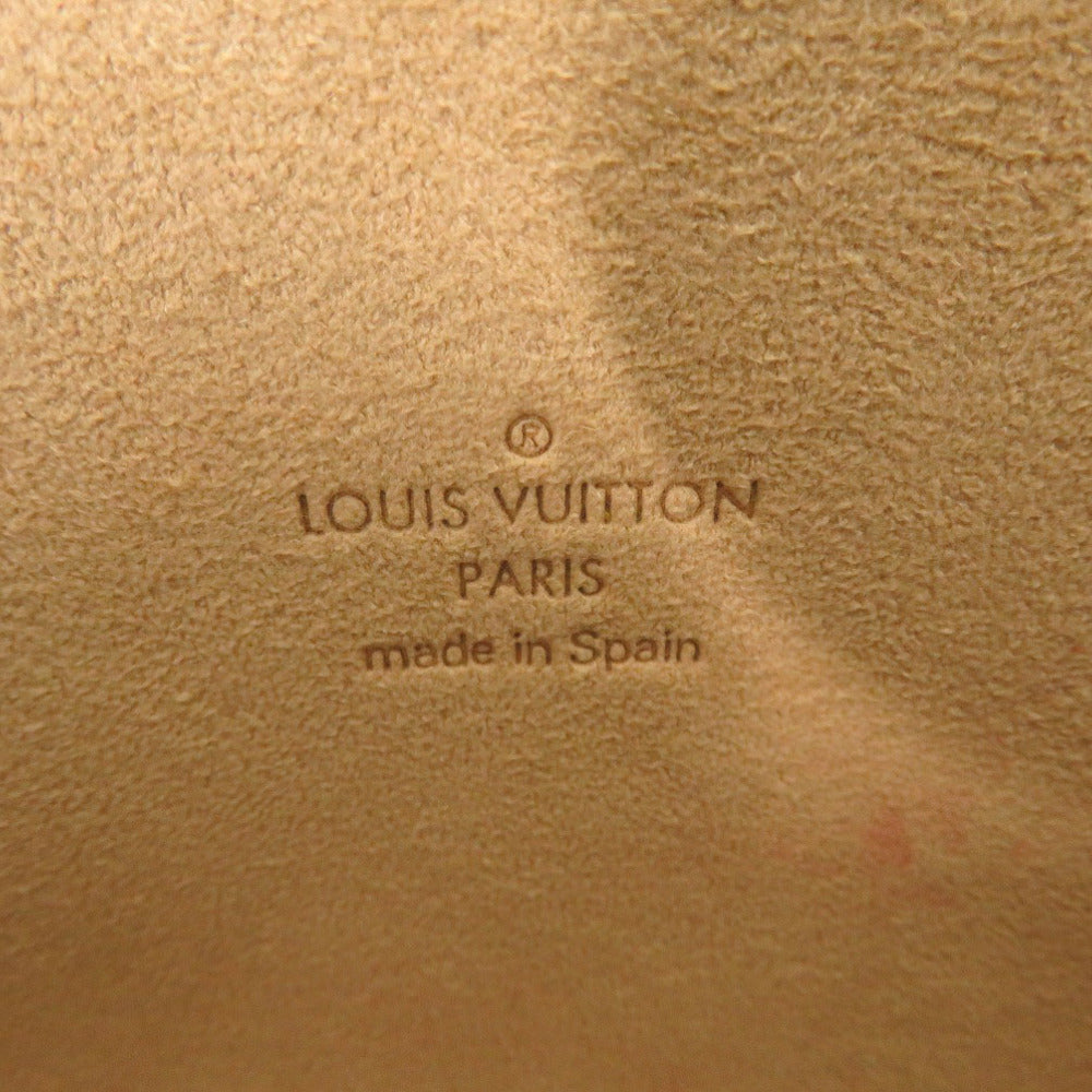 LOUIS VUITTON Shoulder Bag M51854 Monogram canvas Brown Monogram Pochette Twin PM Women Used Authentic