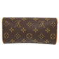 LOUIS VUITTON Shoulder Bag M51854 Monogram canvas Brown Monogram Pochette Twin PM Women Used Authentic
