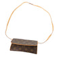 LOUIS VUITTON Shoulder Bag M51854 Monogram canvas Brown Monogram Pochette Twin PM Women Used Authentic