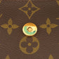 LOUIS VUITTON Shoulder Bag M51854 Monogram canvas Brown Monogram Pochette Twin PM Women Used Authentic