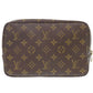 LOUIS VUITTON business bag M47524 Monogram canvas Brown Monogram Truth Cracking T 23 unisex(Unisex) Used Authentic