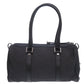 GUCCI Handbag 30458 Denim, Leather black mini Boston Duffel bag Women Used Authentic