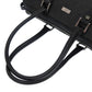 GUCCI Handbag 30458 Denim, Leather black mini Boston Duffel bag Women Used Authentic