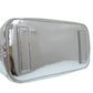 BALENCIAGA Handbag enamel Silver Neo basket Women Used Authentic