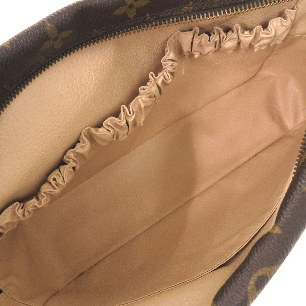 LOUIS VUITTON business bag M47522 Monogram canvas Brown Monogram Truth Cracking Ty 28 mens Used Authentic