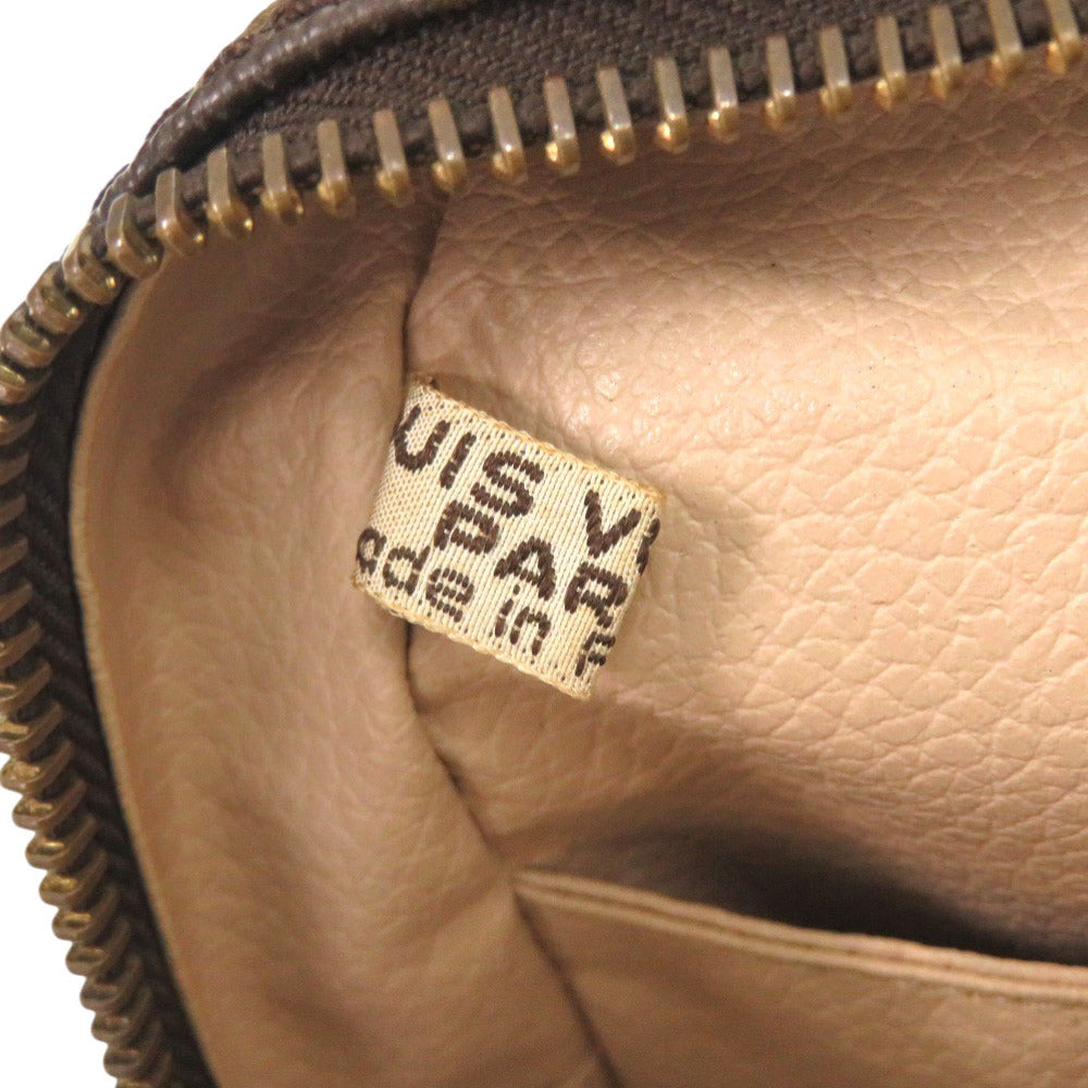 LOUIS VUITTON business bag M47522 Monogram canvas Brown Monogram Truth Cracking Ty 28 mens Used Authentic