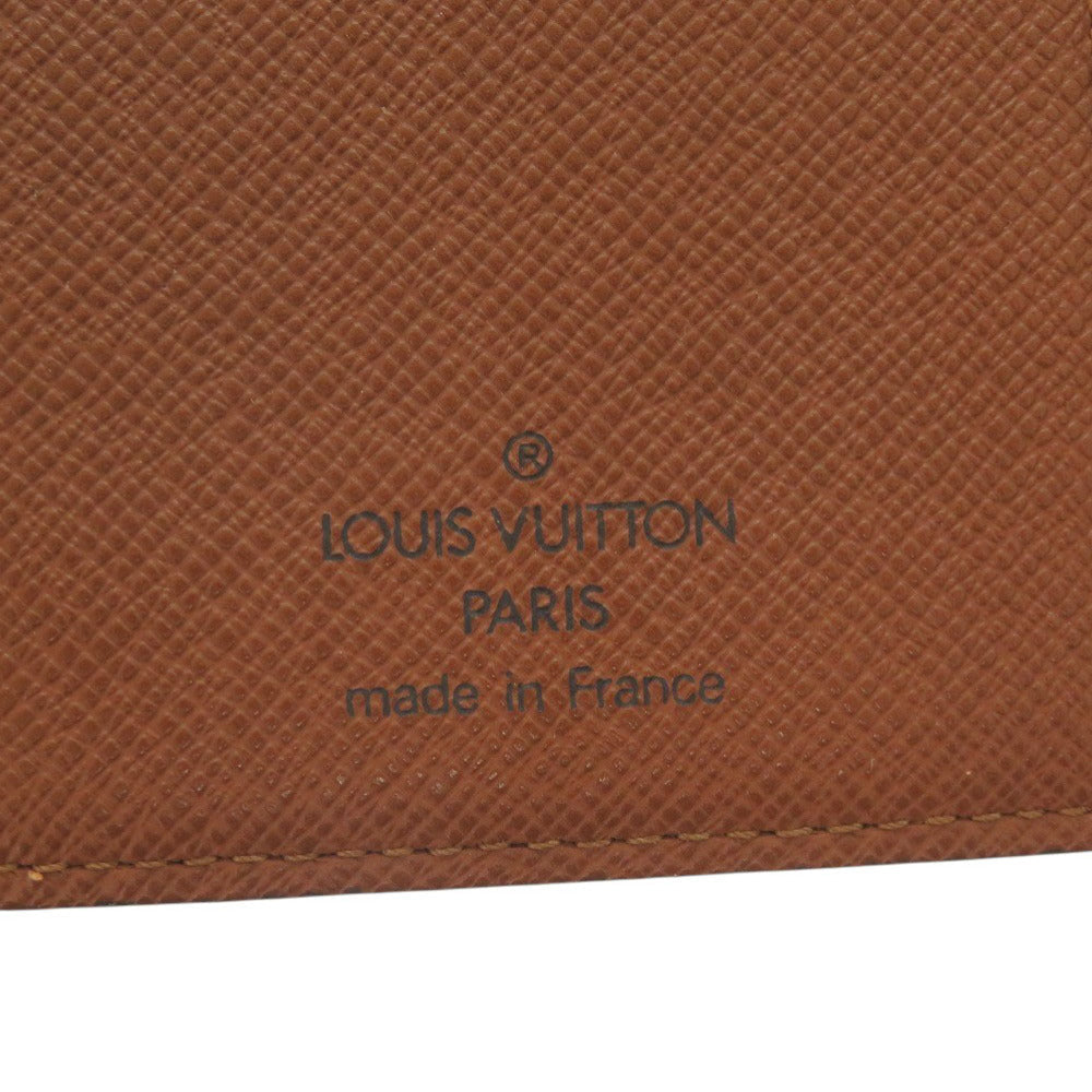 LOUIS VUITTON Bifold Wallet M61663 Monogram canvas Brown Monogram Porto Monevier Vienova Women Used Authentic
