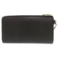 LOUIS VUITTON Long Wallet Purse M69409 Taiga Noir Taiga Zippy dragonne mens Used Authentic