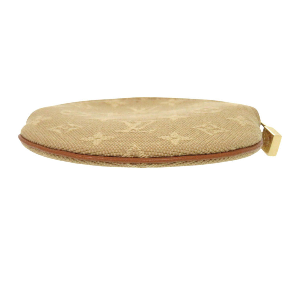LOUIS VUITTON Coin case M92452 Monogram mini canvas beige Monogram Porto Moneron Women Used Authentic