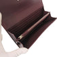 FENDI Long Wallet Purse 8M0377 leather Bordeaux Peekaboo Women Used Authentic