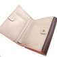 FENDI Bifold Wallet 8M0359 leather Bordeaux W Hook Wallet  Peekaboo unisex(Unisex) Used Authentic