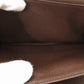 LOUIS VUITTON Long Wallet Purse N60003 Damier canvas Brown Damier Zippy Organizer unisex(Unisex) Used Authentic