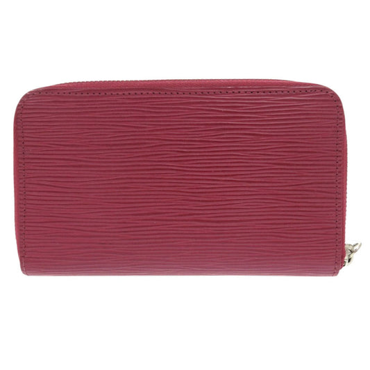 LOUIS VUITTON Long Wallet Purse M60424 Epi Leather Fuchsia Epi Zippy compact wallet