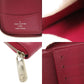 LOUIS VUITTON Long Wallet Purse M60424 Epi Leather Fuchsia Epi Zippy compact wallet