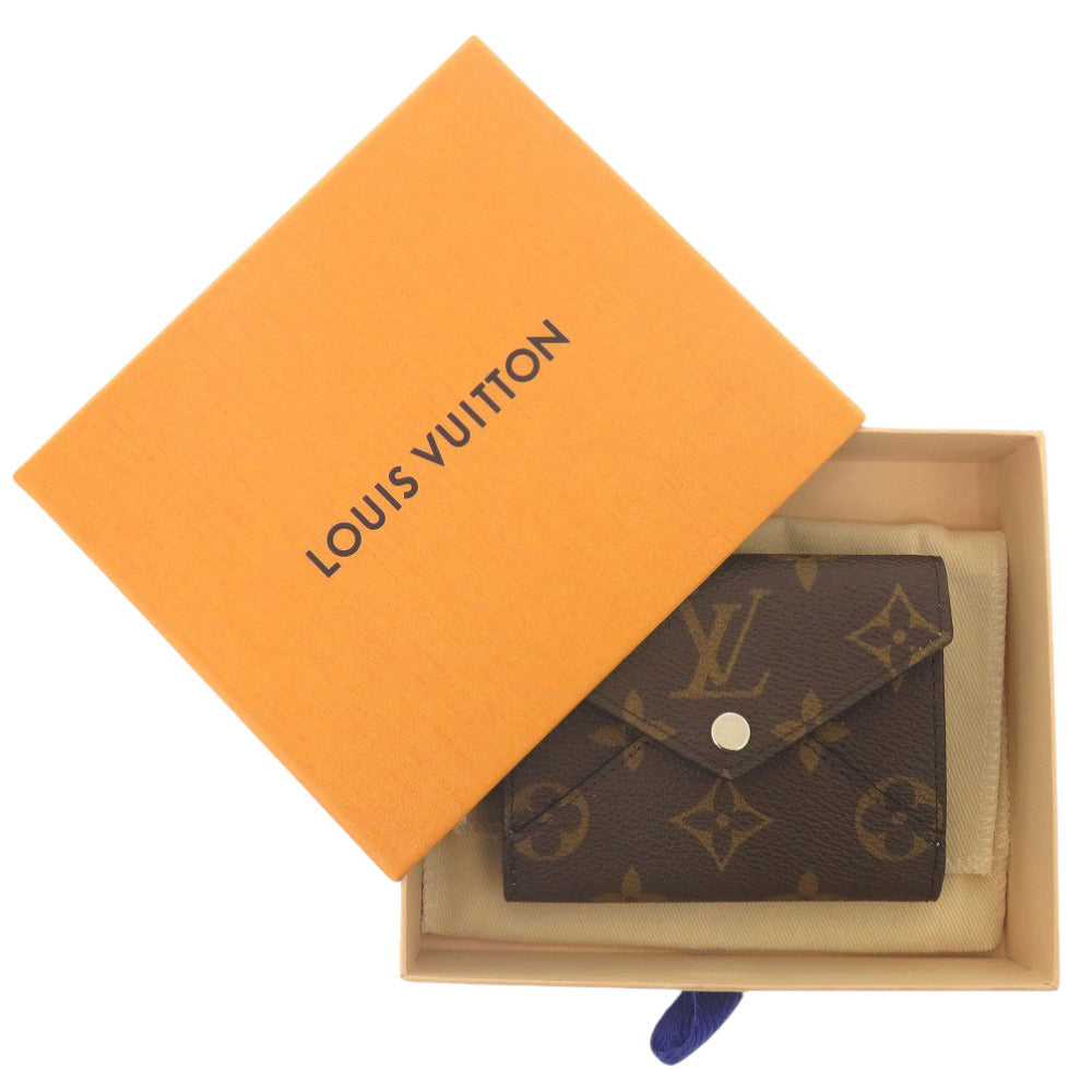 LOUIS VUITTON Tri-fold wallet M83647 Monogram canvas, leather Brown Monogram Portefeuille Celeste