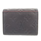 LOUIS VUITTON Bifold Wallet M58880 Monogram Ann Platt Navy Monogram Ann Platt Portefeuille Zoe unisex(Unisex) Used Authentic