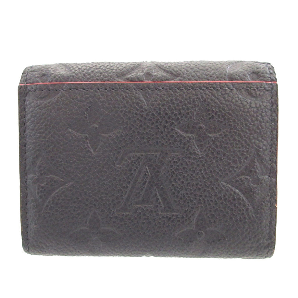 LOUIS VUITTON Bifold Wallet M58880 Monogram Ann Platt Navy Monogram Ann Platt Portefeuille Zoe unisex(Unisex) Used Authentic