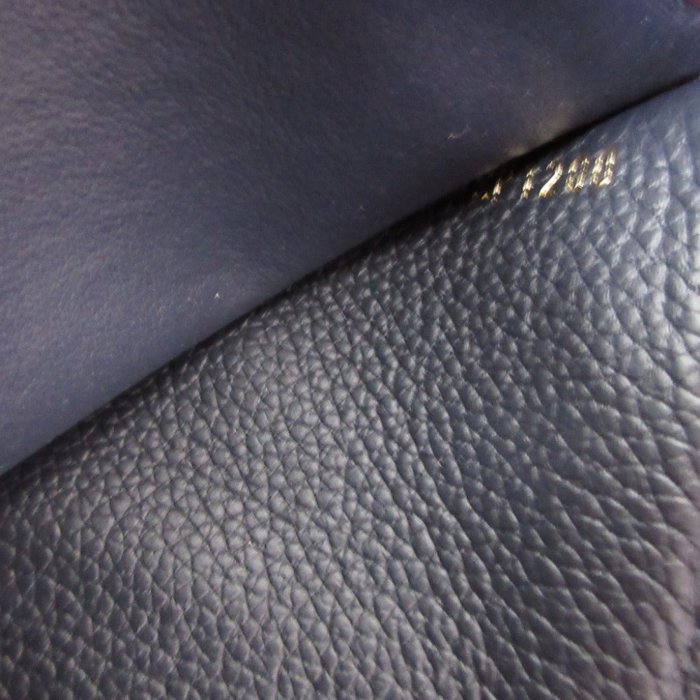 LOUIS VUITTON Bifold Wallet M58880 Monogram Ann Platt Navy Monogram Ann Platt Portefeuille Zoe unisex(Unisex) Used Authentic