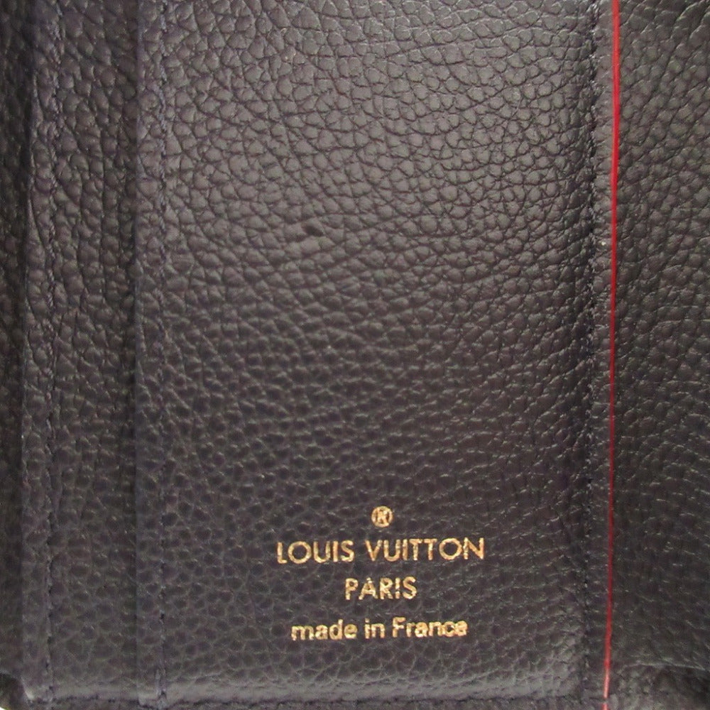 LOUIS VUITTON Bifold Wallet M58880 Monogram Ann Platt Navy Monogram Ann Platt Portefeuille Zoe unisex(Unisex) Used Authentic