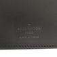 LOUIS VUITTON Long Wallet Purse M62900 leather Noir Monogram shadow Portefeuille Braza mens Used Authentic