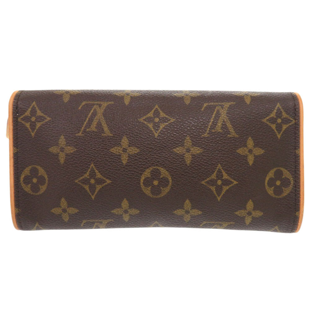 LOUIS VUITTON Shoulder Bag M51854 Monogram canvas Brown Monogram Pochette Twin PM Women Used Authentic