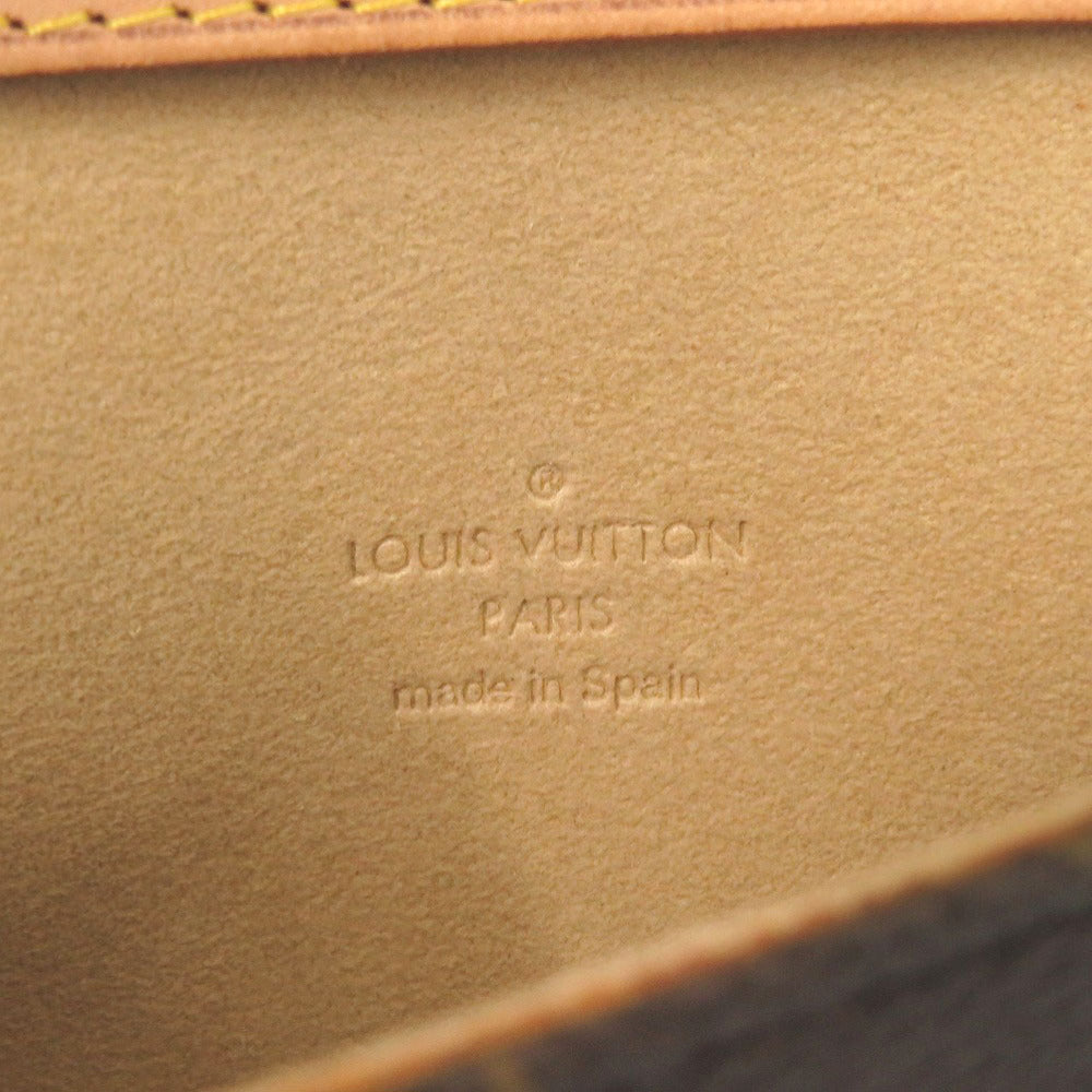 LOUIS VUITTON Shoulder Bag M51854 Monogram canvas Brown Monogram Pochette Twin PM Women Used Authentic