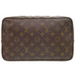 LOUIS VUITTON business bag M47522 Monogram canvas Brown Monogram Truth Cracking Ty 28 mens Used Authentic