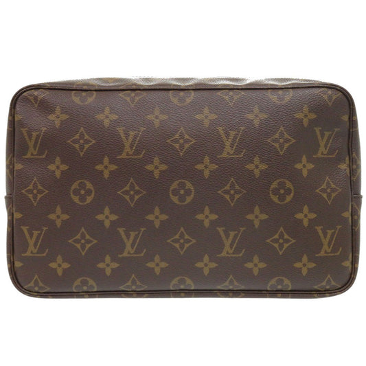 LOUIS VUITTON business bag M47522 Monogram canvas Brown Monogram Truth Cracking Ty 28 mens Used Authentic