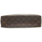 LOUIS VUITTON business bag M47522 Monogram canvas Brown Monogram Truth Cracking Ty 28 mens Used Authentic