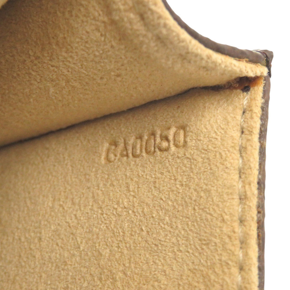 LOUIS VUITTON Shoulder Bag M51854 Monogram canvas Brown Monogram Pochette Twin PM Women Used Authentic