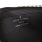 LOUIS VUITTON Coin case N60155 Damier Grafitto Canvas black Damier Graphite Pochette Cre mens Used Authentic
