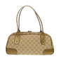 GUCCI Handbag 161720 GG canvas beige Princess Mini Boston Duffel bag Women Used Authentic